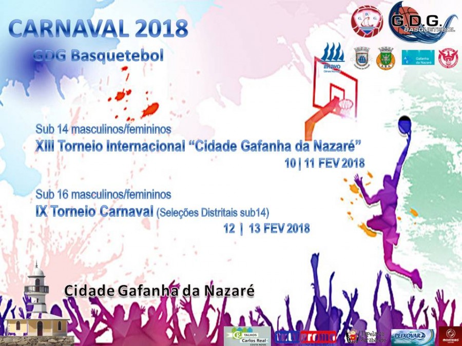 Torneios no Carnaval de regresso ao GDG Basquetebol