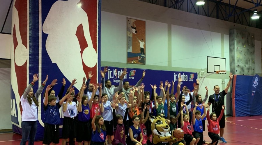 JR. NBA LEAGUE CENTRO ARRANCOU EM GRANDE ESTILO EM ÍLHAVO!