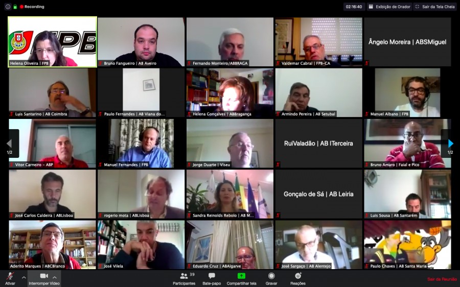 Reuni&atilde;o FPB - Associa&ccedil;&otilde;es