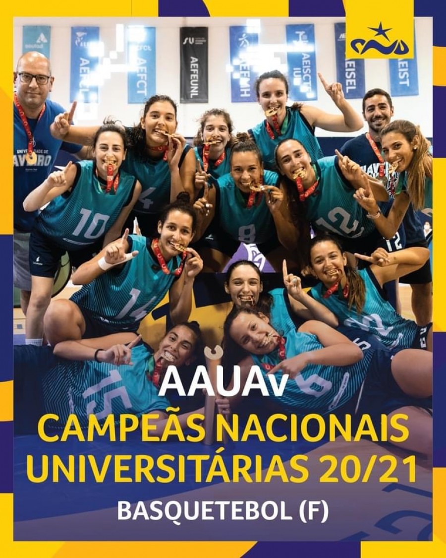 Universidade de Aveiro Campeã Nacional Feminino