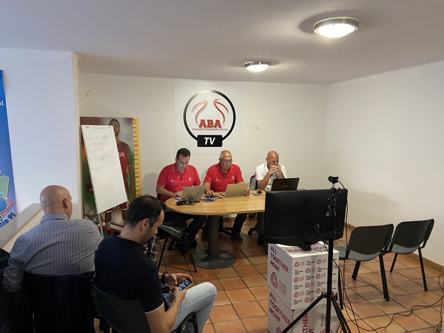 Reunião da FPB com os Treinadores da Liga Masculina