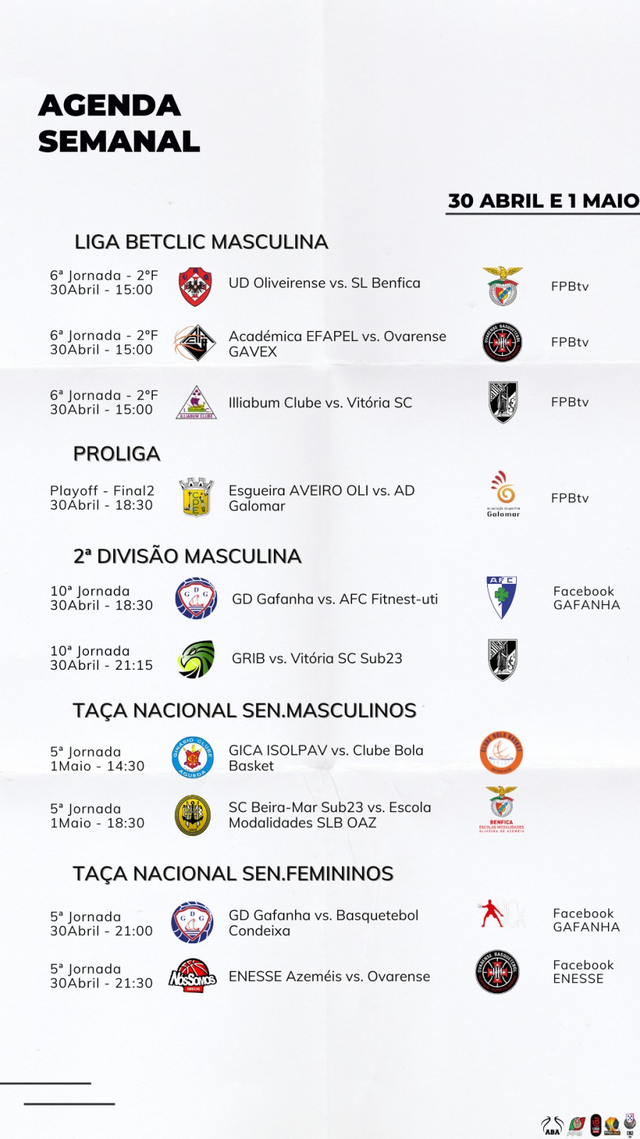 Agenda Semanal