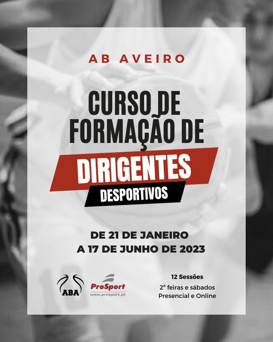 Curso de Formação de Dirigentes Desportivos 