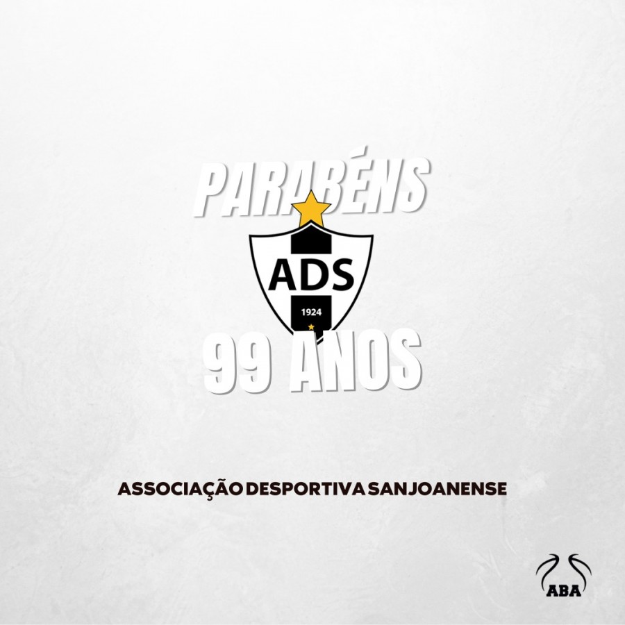 Aniversário |  Associação Desportiva Sanjoanense 